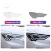 For Land Range Rover Evoque 2015- Car Accessories 2 Pcs Car Headlight Protective Film Headlamp Transparent Black TPU Sticker