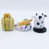 Adorable Pvc Foodie Corgi Figurines With Hamburger Cake Candy Designs Collectibles