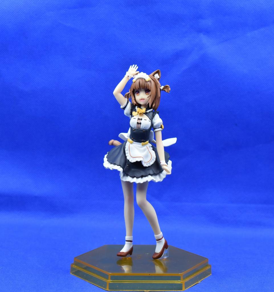 19CM Anime Nekopara Coconut Figure Standing Maid Outfit Ver Anime Azuki Model Toy Gift Collection Action Figure PVC