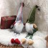 Mini Long-legged Christmas Doll Cartoon Long Old Man Doll Handmade Christmas Gnome  Bedroom