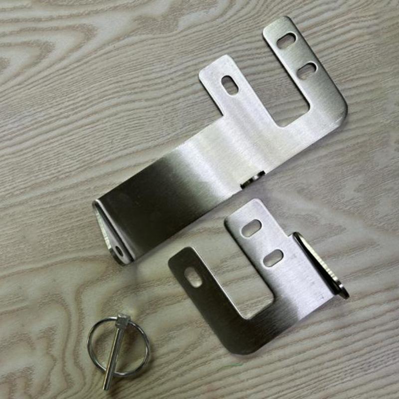 Easy Installation No Drill Stainless Steel Rear Door Locking Mechanism Safe Device Fit for Campervans High Roof Vehicles