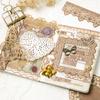 40pcs Dream Secret Series Retro Lace Background Decorative Paper Memo Material Paper Collage Junk Journal DIY Scrapbook Supplies