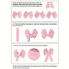 DIY Handmade Craft Bag EVA Material Giant Pink Decorated Bow Set for Wedding Christmas Easter Birthday Party Decorations