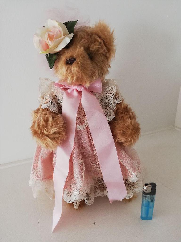 [USED] Cute stuffed bear teddy bear doll purchased in Hawaii