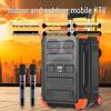 Songchuan SS6 Outdoor Trolley Speaker with Wireless Microphones CN plug (adapter included)