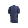 adidas T Shirts Men's Blue Crew Neck Moderate Straight Fit FM5395