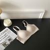 Soft Seamless Bra Small Bust Women Wireless 3/4 Cup With Side Support Lift Daily Comfort Underwear In Nylon