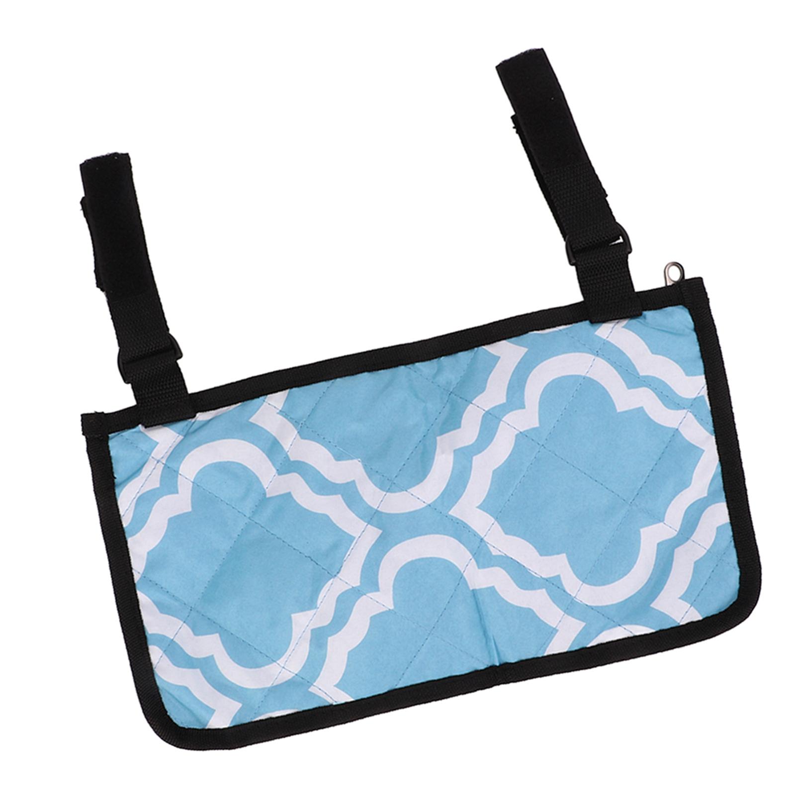 

Wheelchair Side Hanging Storage Bag Multi Pocket Armrest Pouch Bag Wheelchair Armrest Accessories