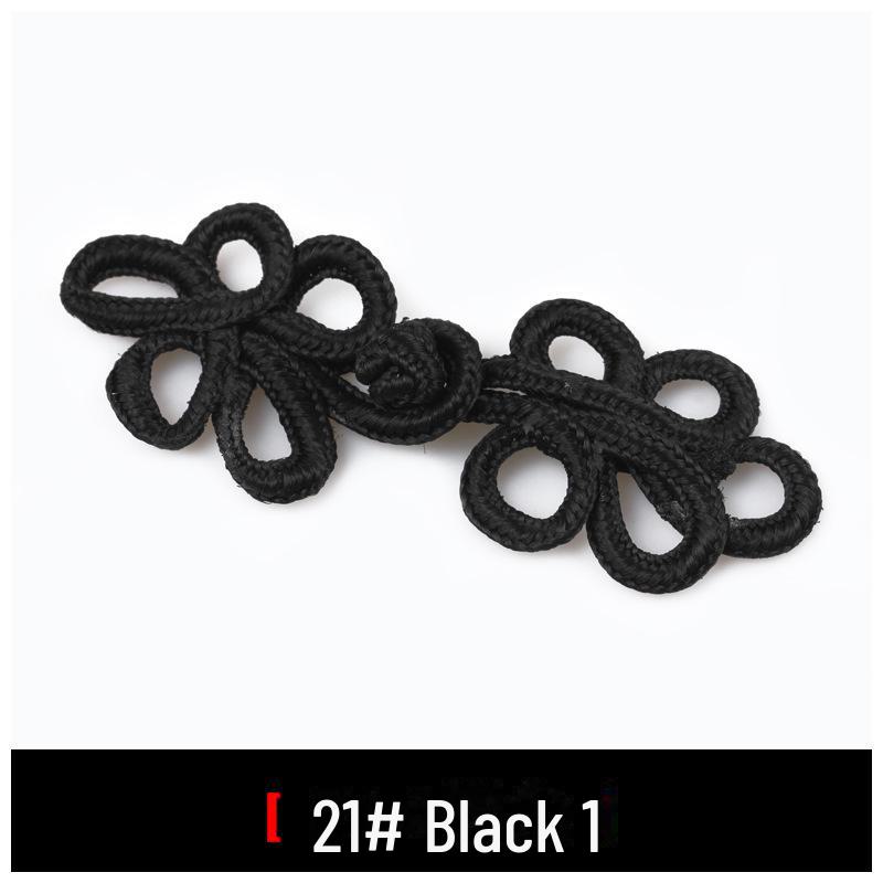 Handgefertigte fünfblättrige knopfartige Blumen für chinesische Retro-Tang-Anzüge und Cheongsam-Tanzkostüme für Kinder