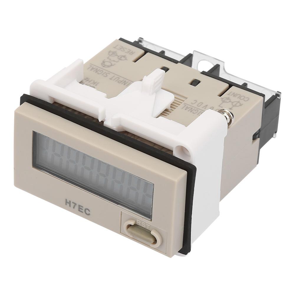 

H7EC NV DC 3 36V Digital Electrical Counter Totalizer with 8 digit LCD Display