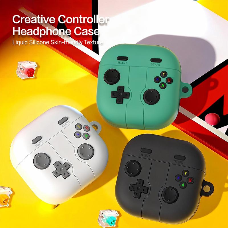 Suitable For Galaxy Buds4 Headphone Case Retro Gaming Console Buds4/4Pro Bluetooth Silicone Headphone Cover
