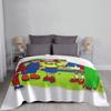 Caillou, Caillou And Dog Blankets Soft Warm Flannel Throw Blanket Bedspread for Bed Living Room Picnic Travel Home Sofa
