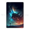 The Landing Metal Plaque Poster Decoration Plaques Cave Designs Classic Tin Sign Poster