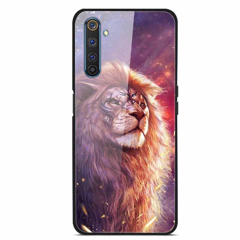 For Realme 6 Pro Tempered Glass Case for Realme 6 6S 6i Soft Bumper Hard Funda For Realme 6 Pro Phone Case Realme6 6 S 6i Cover