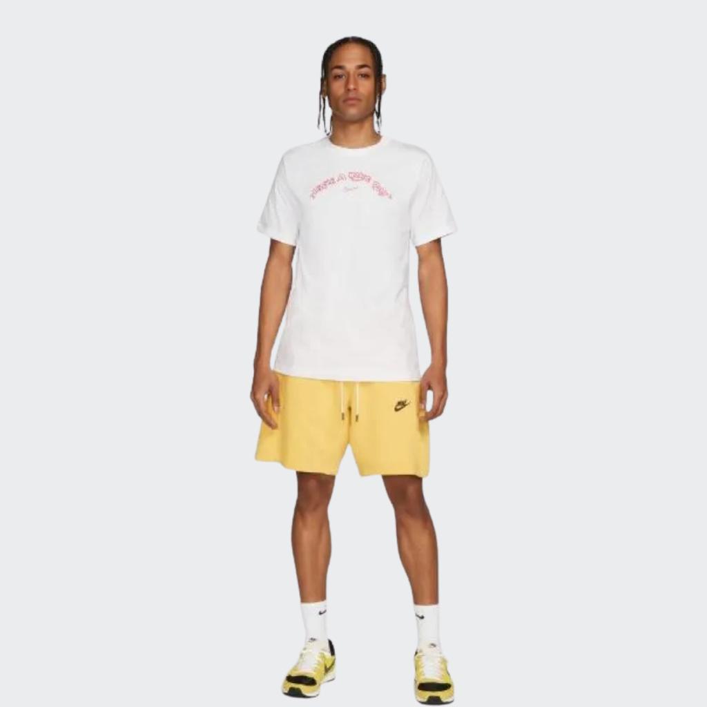 Nike Sportswear Graphic Print Short Sleeve T-Shirt Men Tops White DD1265-100