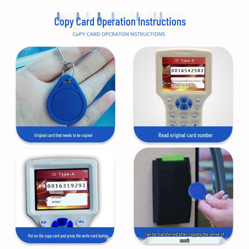 CUID Keychain Card: Copy IC, Induction, Smart Lock, Elevator, and Property Access Cards