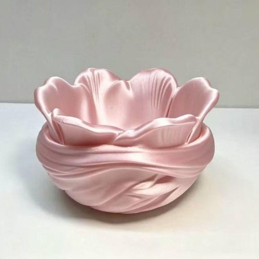Flower Plastic Pen Holder Luxury Makeup Brush Holder  Dresser Vanity Desk