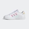 Adidas Kids Grand Court 2.0 Sneakers White Iridescent Footwear Size 17.5 cm