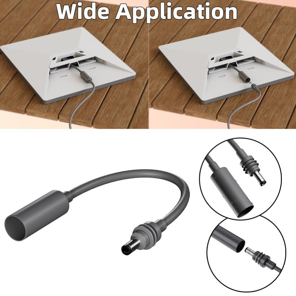 Waterproof DC5521 Extension Cable Power Converter Adapter for Starlink Mini Travel