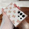 Etui na telefon z wzorem misia kreskówkowego dla Samsung Galaxy S26 S25 S24 S23 Ultra S22 Plus S21 S25 FE A56 A36 A26 A55 A54 A15 Przezroczyste etui