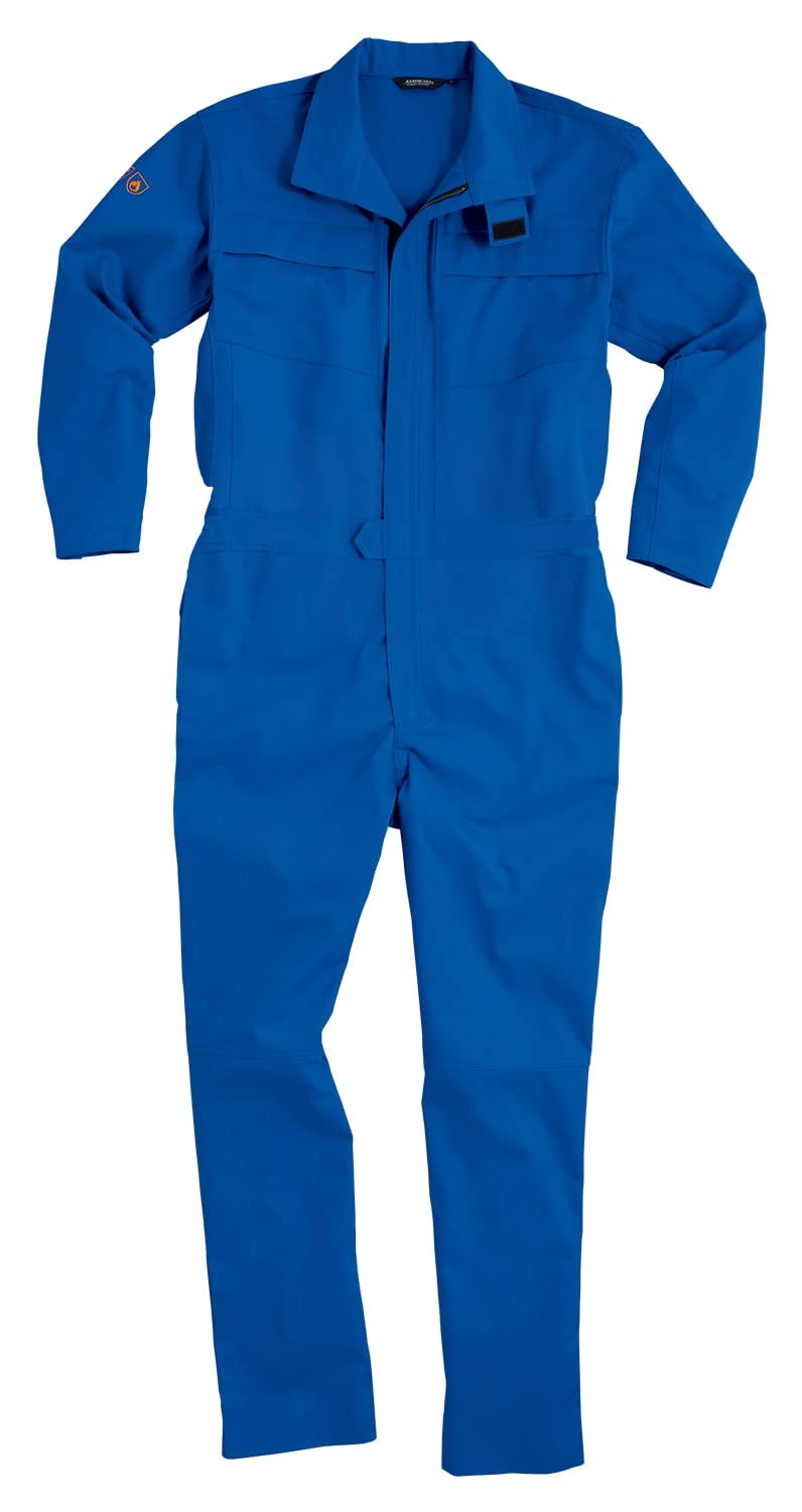 

ASAHICHO Size 353 6L Flame-Retardant Coveralls, Autumn/Winter, Blue, 5,