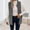 Women's Fashion Coat Loose Solid Color Cardigan Sweater