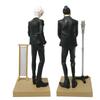 Jujutsu Kaisen Anime Figure Suit Gojou Satoru 17cm Action Figure Handsome Suit Man Geto Suguru Figurine PVC Collection Model Toy