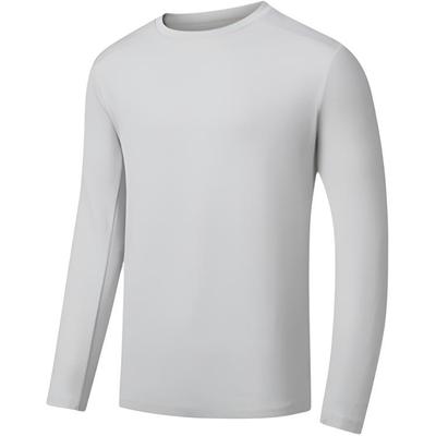 FW25 Fashion Round Neck Pullover Simple Comfortable Long Sleeve T-Shirt Men Tops SA2250LT82C-GR133