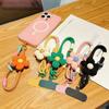 Fashionable Flower Mobile Phone Universal Lanyard, Wrist Short Lanyard, Multi-Functional Wrist Lanyard, Anti-Loss Ppendant