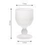 1PC Glass Cup Drinkware Medieval Goblet Premium Sense Retro Sparkling Fruit Wine Drinking Set Household Goods