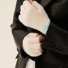 GOCORI FINGERLESS SHORT GLOVES - IVORY Fingerless Gloves Winter Gloves