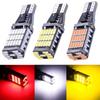 1/2PC Signal Lamp T15 W16W 921 912 LED Bulb Super Bright 4014 45SMD Car Reverse Parking Light Canbus Highlight Backup Tail Light