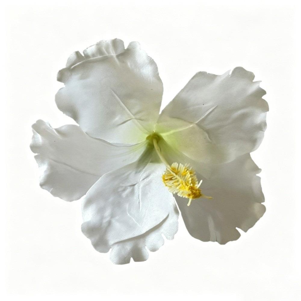 Floare Artificială Floare de Hibiscus Agrafă de Păr Nu Rănește Părul Stil Bohemia Accesorii de Păr Fotografie Plajă Călătorie Agrafă Laterală pentru Nuntă
