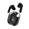 Air39 Transparent Wireless Bluetooth Earbuds with Digital Display, Dual Stereo, Long Battery Life, Ideal for Gaming