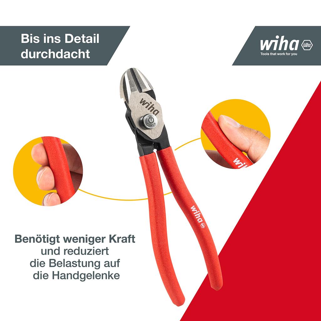Wiha Noga Japan Bicut Double Power Cutter Classic with Hanging Hook Z18001200SB