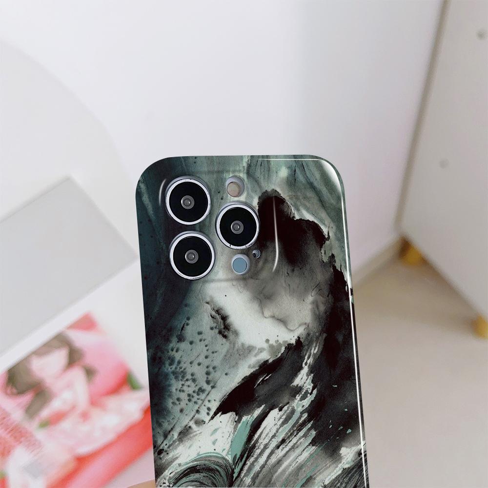 All-inclusive Film Phone Case Cartoon Fashion Design Hard Shell Full Cover Camera Protection Case for iPhone Huawei Honor Vivo Google