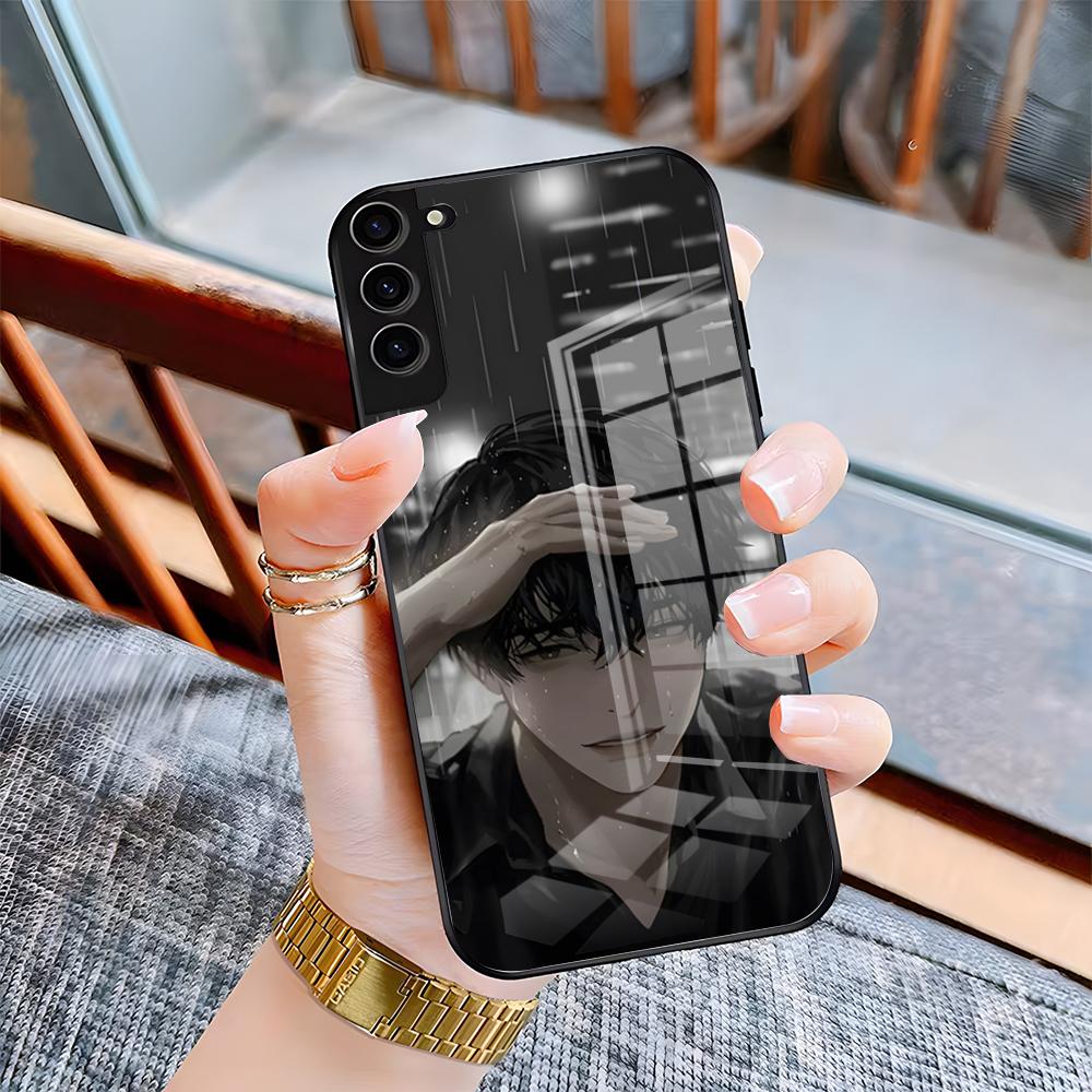 

Чехол-телефон «Всеведущий читатель» для Samsung S26 S25 Plus S20 S20 Plus S22 Ultra S23 FE S21 Plus S21 Ultra Стеклянная крышка Samsung S21