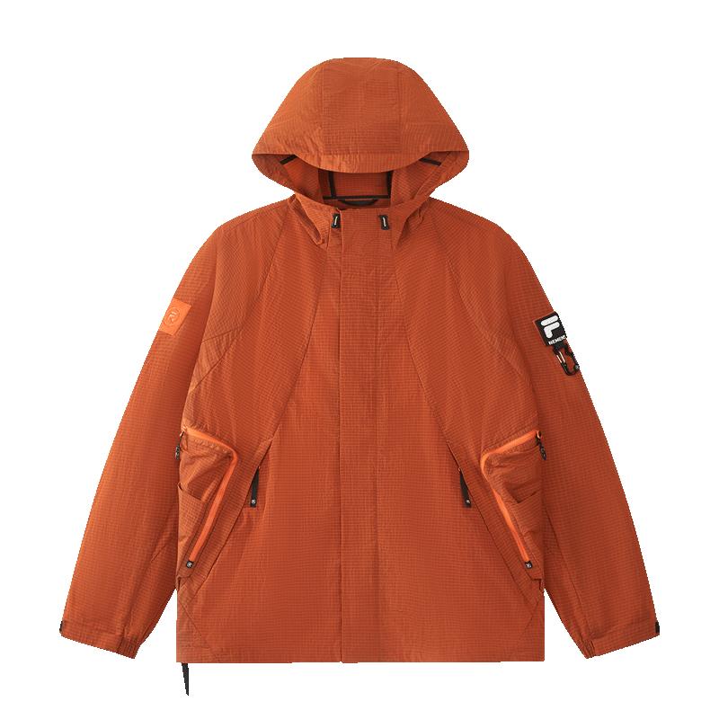 FILA FUSION Men s Casual Hooded Woven Jacket S
