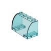 MOC 10PCS 3823 Special Glass Window 2x4 Building Blocks Kit Vehicle Accessories Bricks Particle Idea DIY Toys Children Xmas Gift