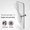 5Pcs Acrylic Self Adhesive Screw Stickers No Need to Punch Holes Wall Hook Towel Coat Hooks