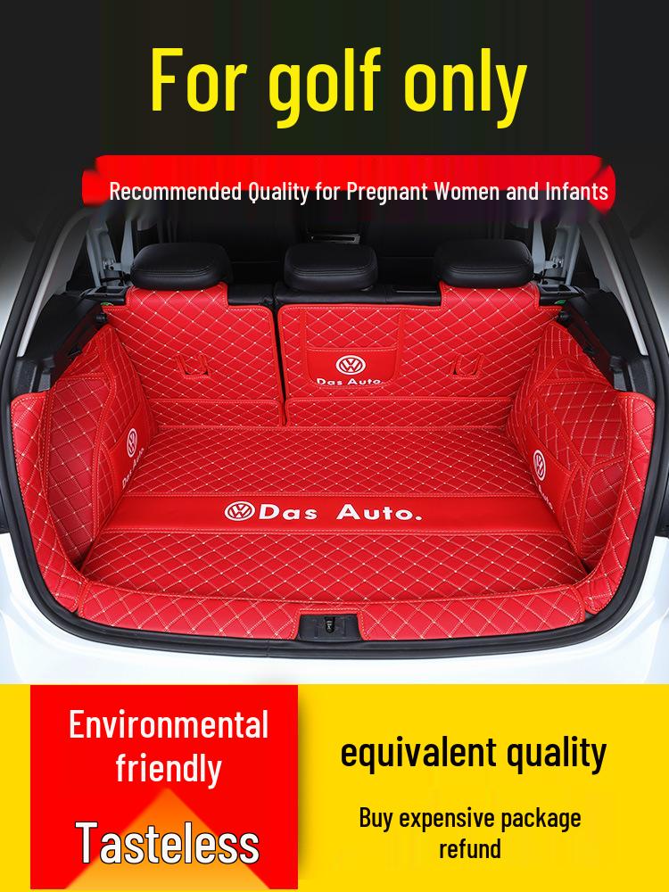 Volkswagen Golf Trunk Mat: Full Coverage for Gen 6, 7, 7.5, and 8 R-Line/Pro, and Golf Variant Models.