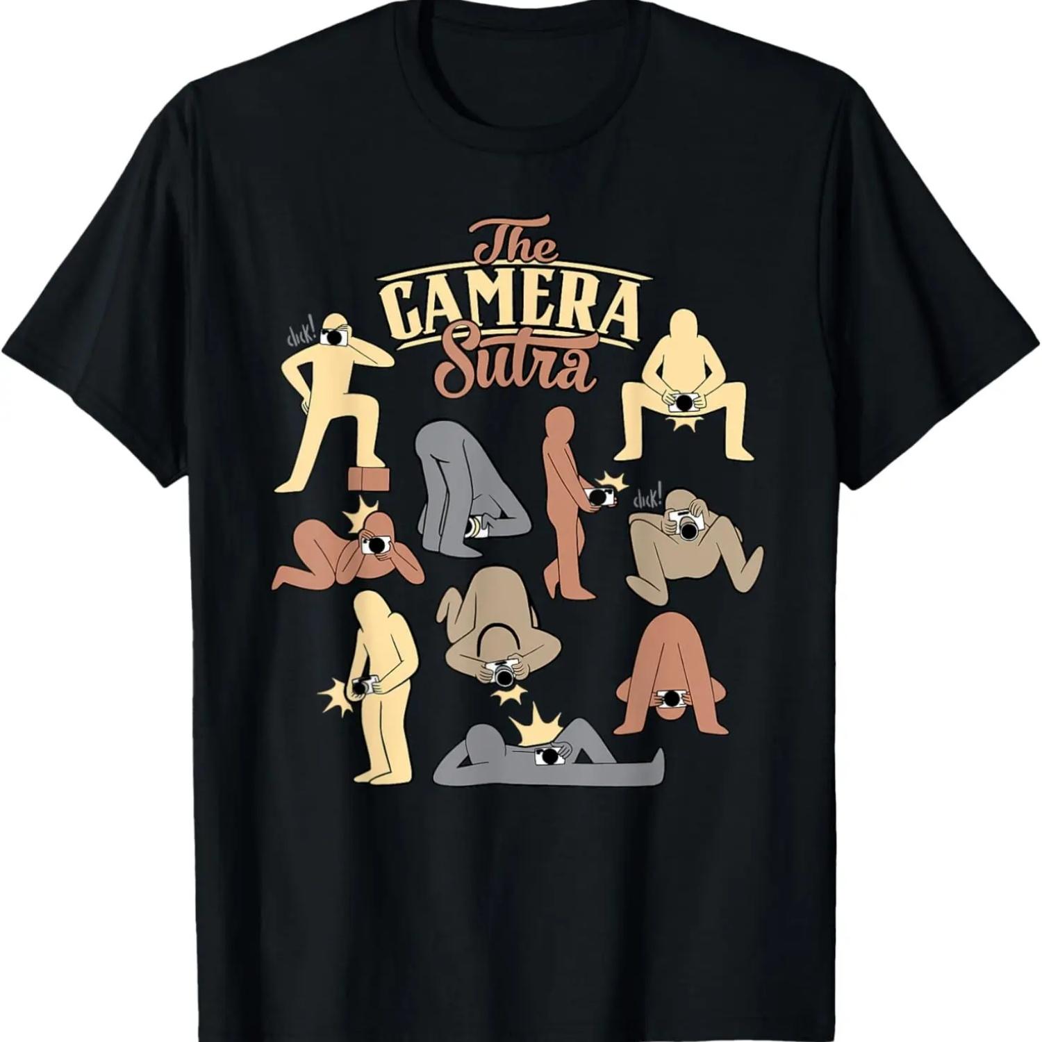 Camera Sutra - Photography Reference T-Shirt S