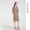 ELLASSAY Retro Trench Coat Style Dress EWE351Y11800