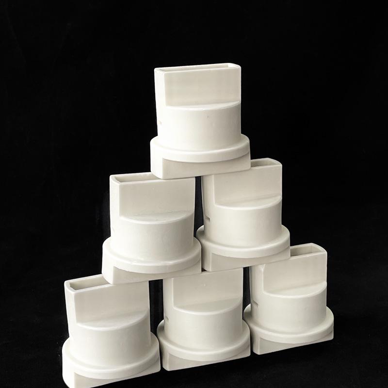 Alumina Ceramic Lamp Holder with Two-Hole Base, High-Temperature Insulating Accessories