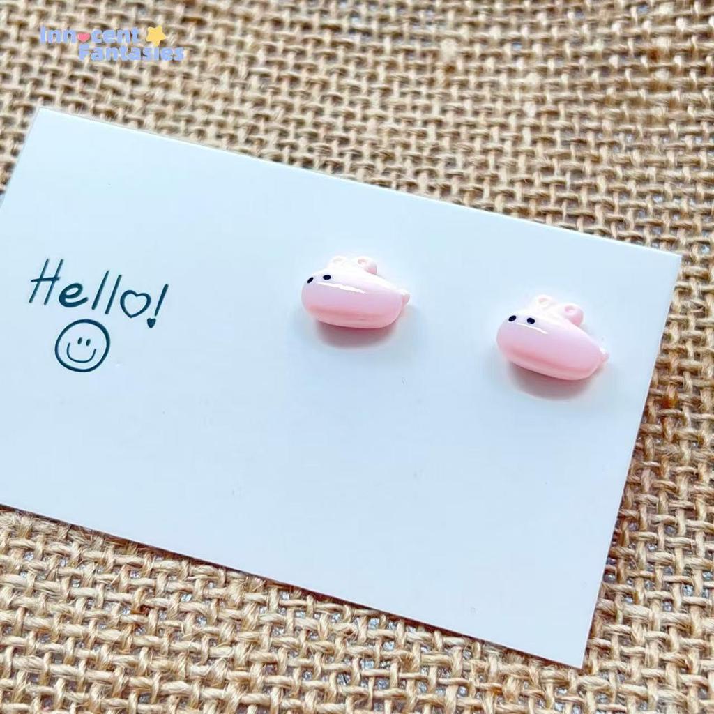 Colorful Mini Animal Stud Earrings - Fresh, Unique Style for Women