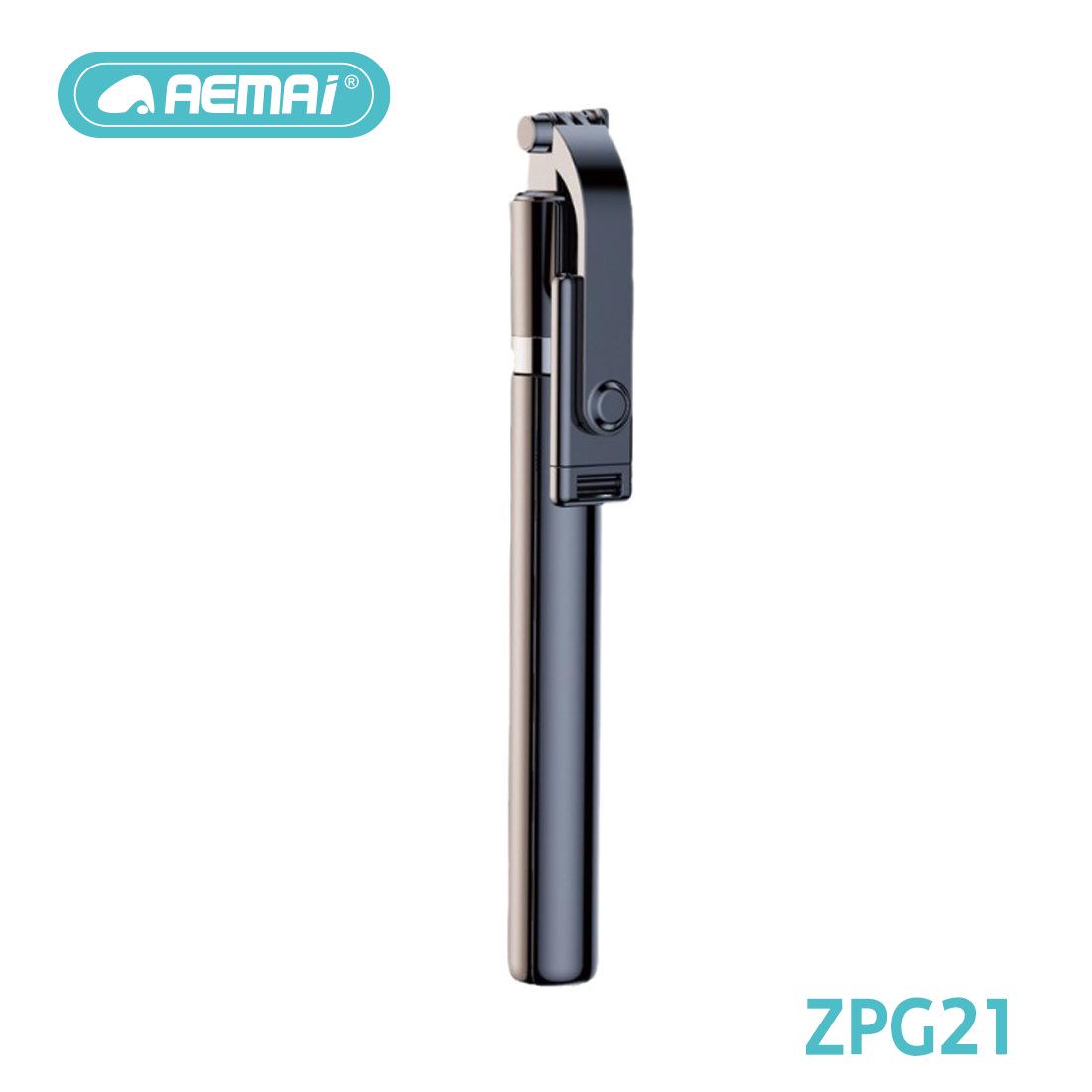 

ZPG21 Bluetooth Selfie Stick & Portable Tripod for Mobile Live Streaming and Outdoor Photography