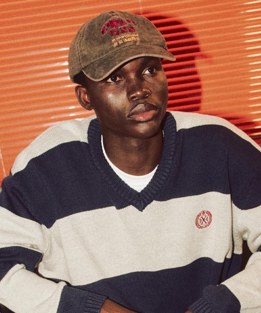 XTONZ Xta089 Control Vintage Washed Ball Cap (Brown)