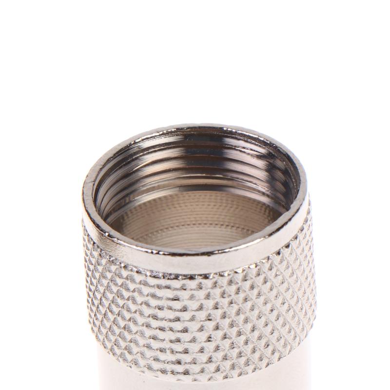 1Pc Pl259 Solder Connector Plug With Reducer For Rg8X/ Rg213 Coaxial Cable Nickel Plated Brass Gold Contacts High Reliability