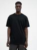 MyStars Angel Statue Men's Black Oversized Short Sleeve T-Shirt L