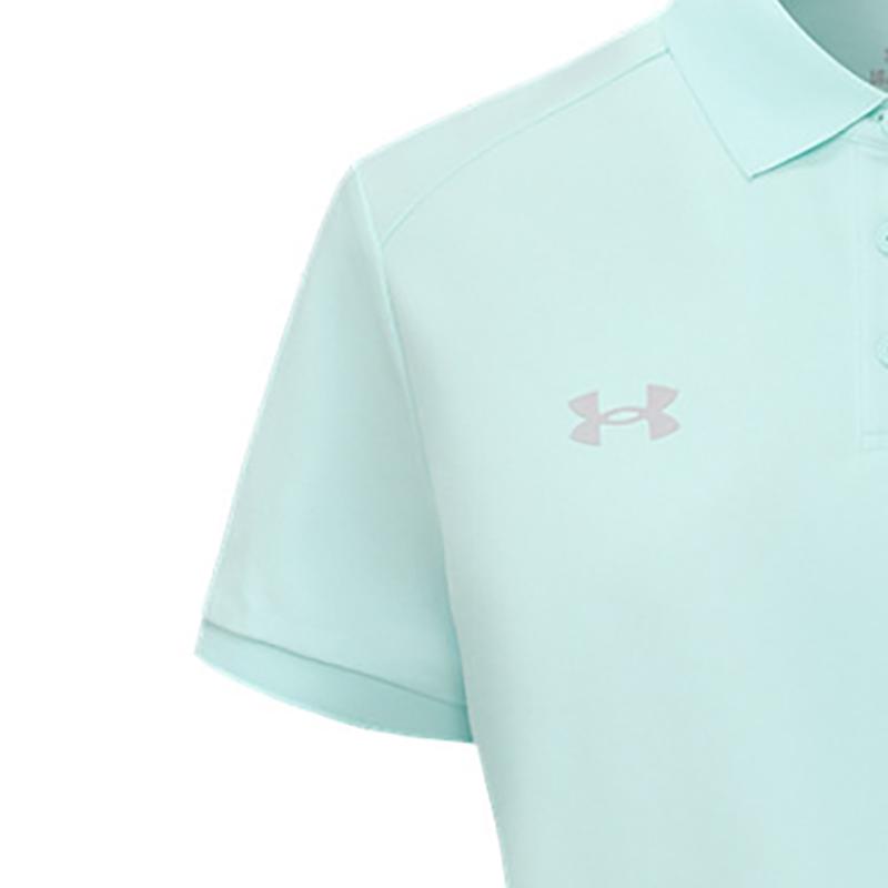 Under Armour Polo Style Fashion Sports Casual Breathable Versatile Short Sleeve T-Shirt Unisex Tops 26500511-703